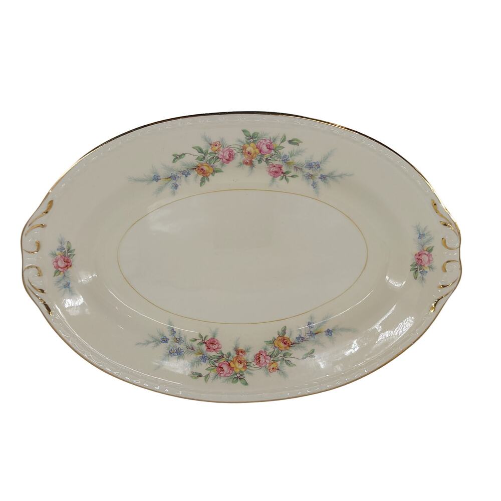 Eggshell Georgian Homer Laughlin Made in USA E41 N 5 Serving Dish